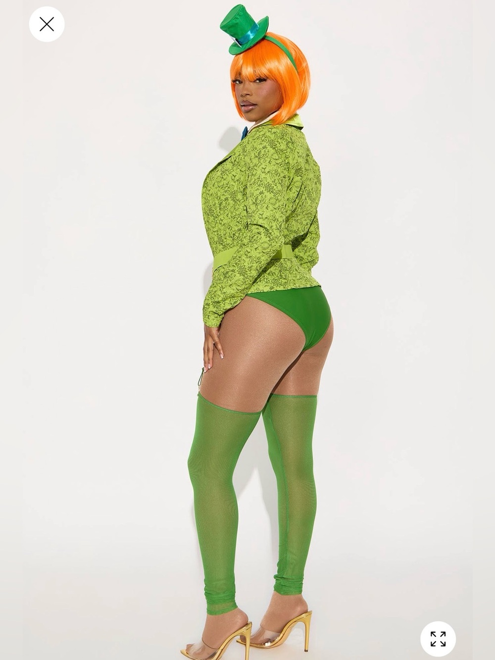 Fashion Nova Halloween Mad Hatter Costume Set - Picture 3 of 4